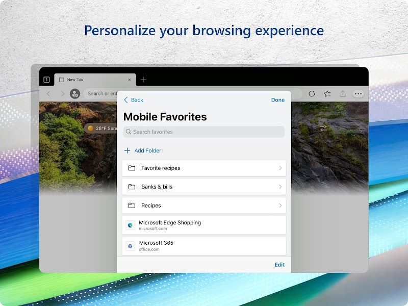 Microsoft Edge screenshot