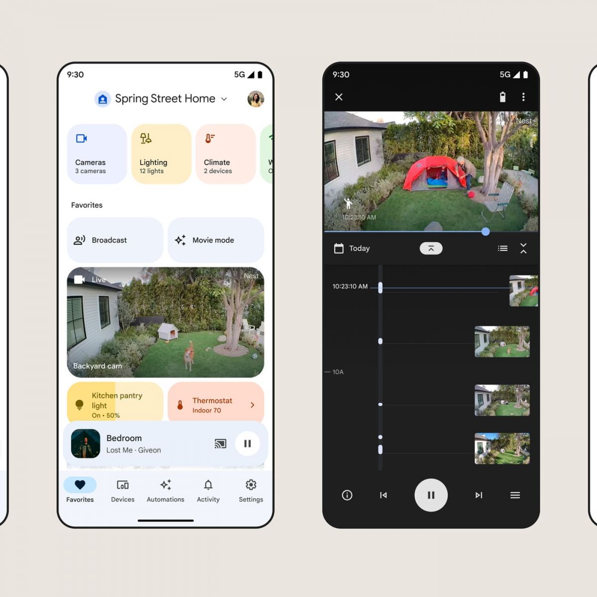 Google Home screenshot